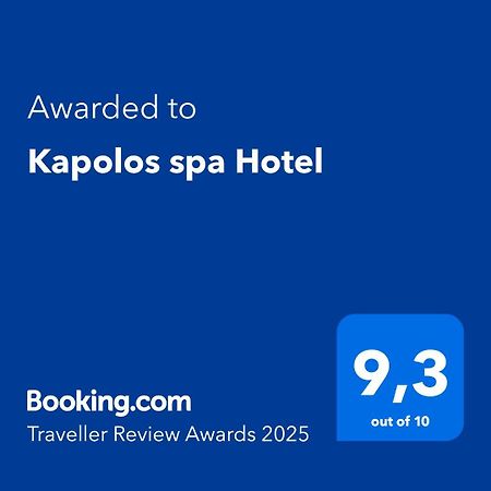 Kapolos Spa Hotel 卢特拉艾季普苏 外观 照片